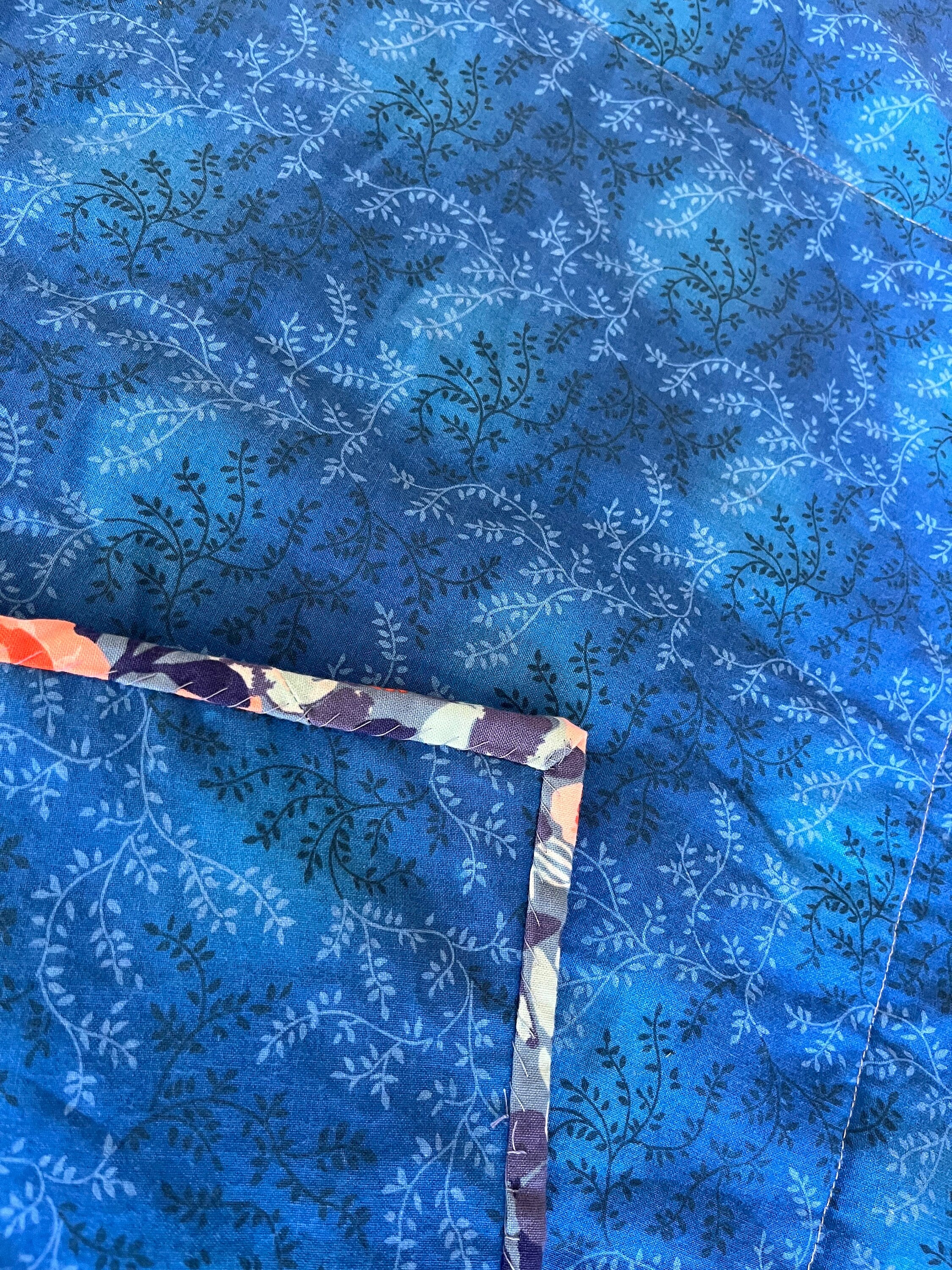 Pink no Blue! Scrappy Log Cabin Quilt