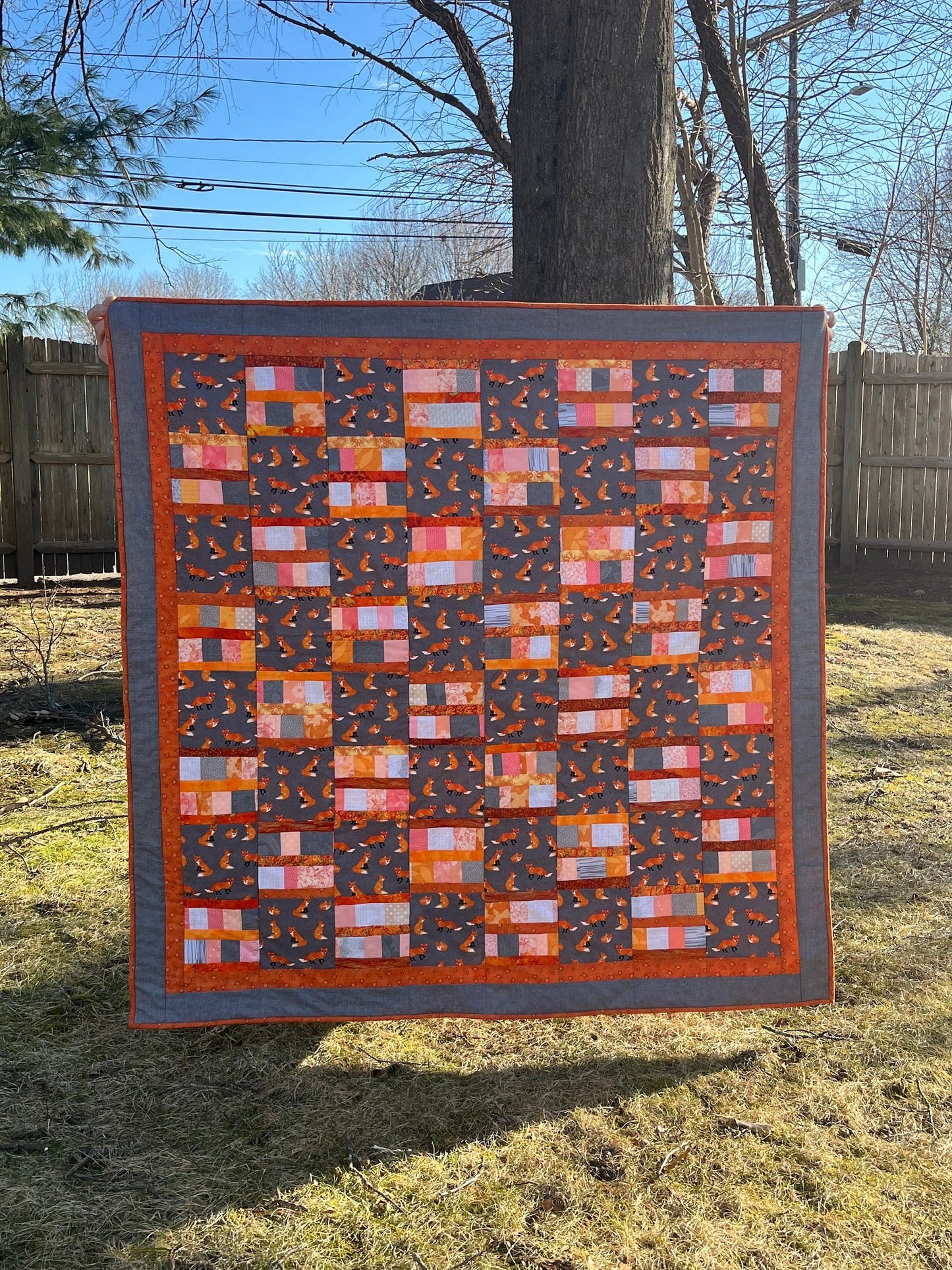 Funky Foxes Quilt