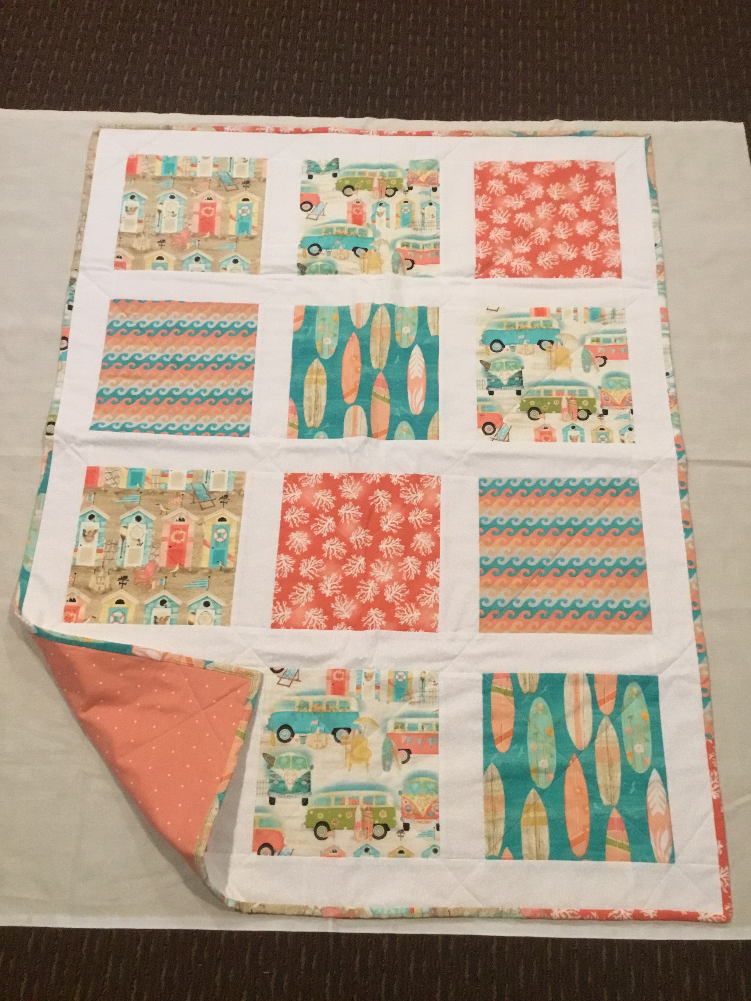 Seaside Fun Baby Quilt