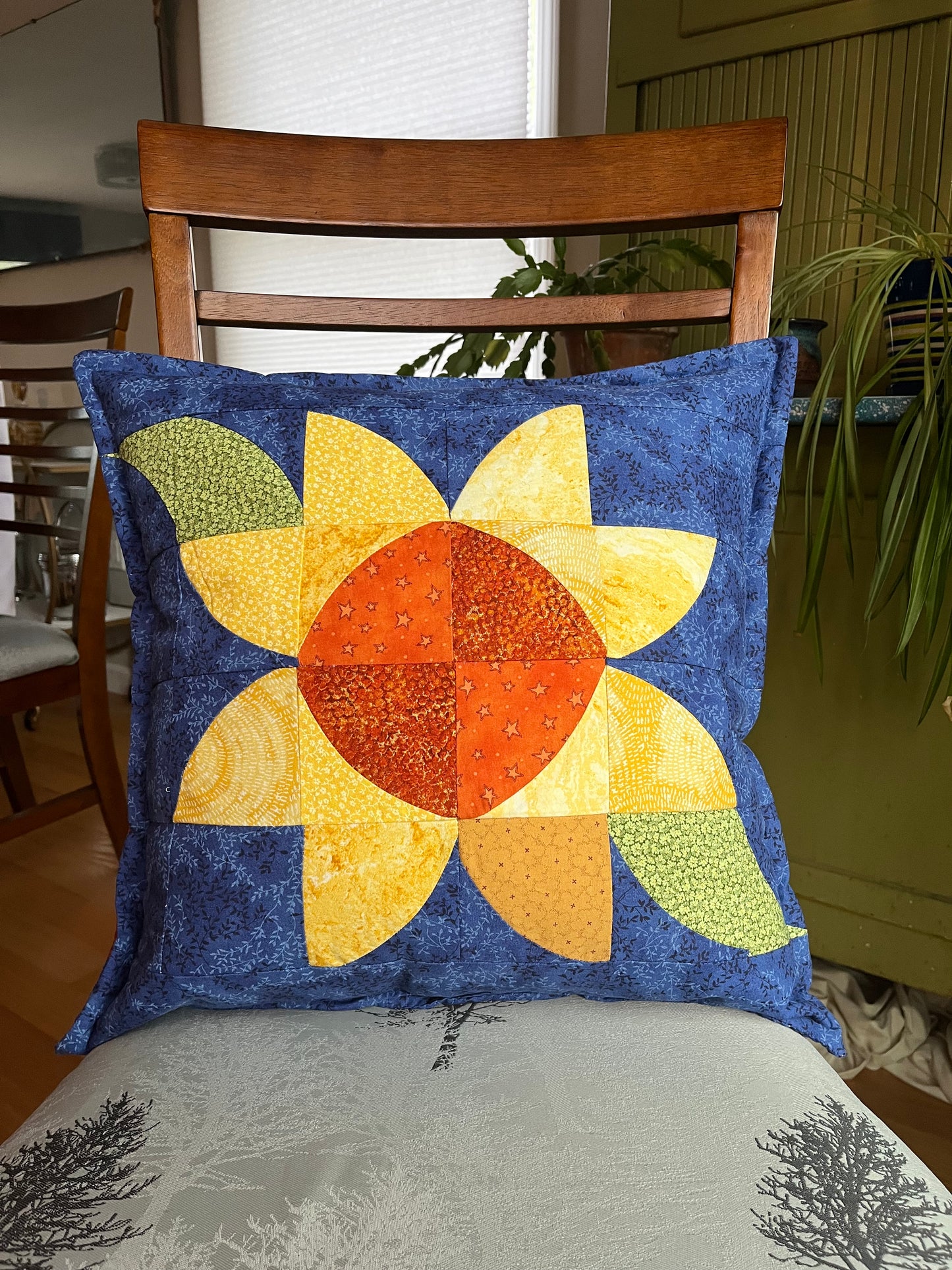 Sunflower Pillow