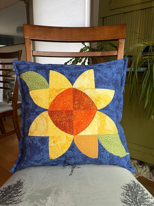 Sunflower Pillow