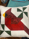 Cardinal Pillow