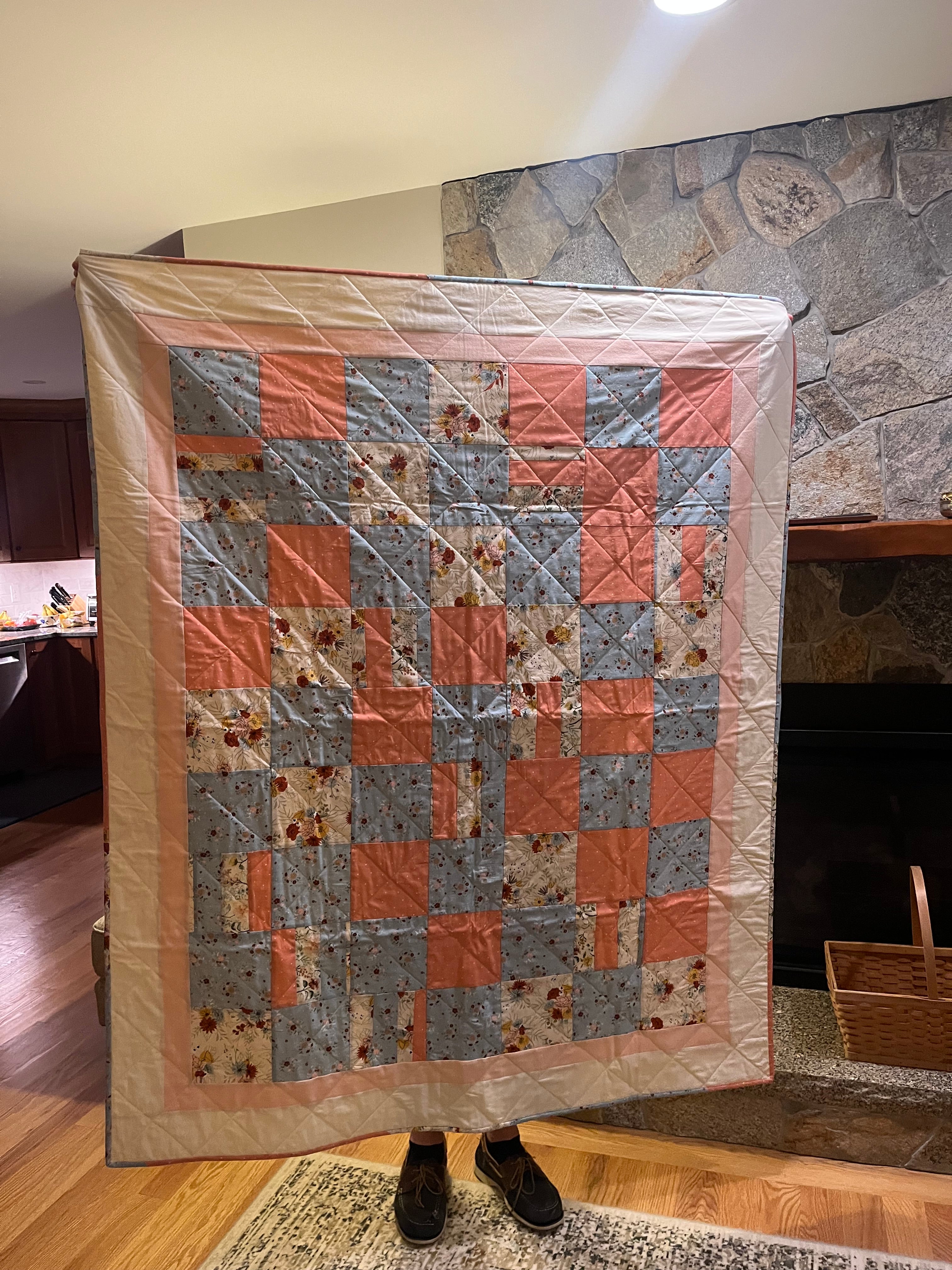 Floral Lap Quilt